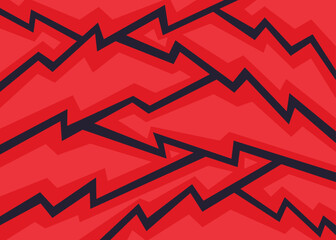 Poster - abstract background with irregular geometric pattern