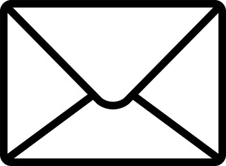 e mail line icon