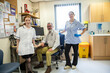 © Connect Images - Medical staff in an office setting in a medical practice