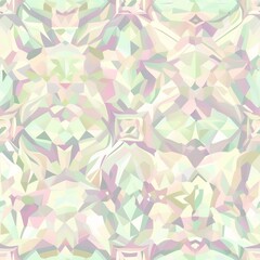 Poster - Abstract Pastel Geometric Background for Springtime Design