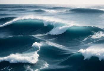 Wall Mural - sea ​​water waves photo