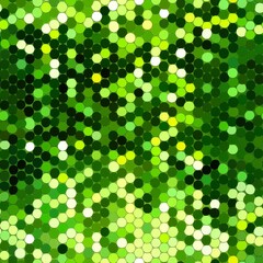 Wall Mural - Abstract Green Bokeh Light Pattern Background
