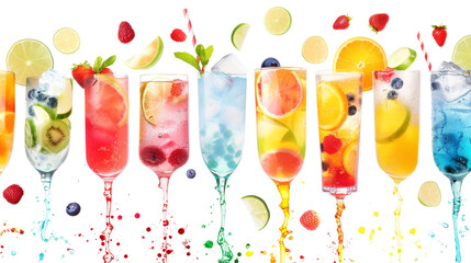 Wall Mural -  Summer cocktails