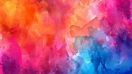 Poster - Vibrant, dynamic rainbow burst ideal for digital projects. Fluid, lively design brings creativity to banners, posters, and flyers