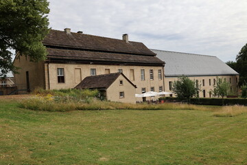 Sticker - Blick auf Kloster Dalheim bei Lichtenau im Paderborner Land	