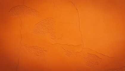 Wall Mural - closeup texture orange concrete wall background