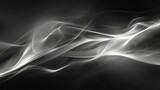 Fototapeta Dmuchawce - abstract smoke on black concept , copy space background for banner