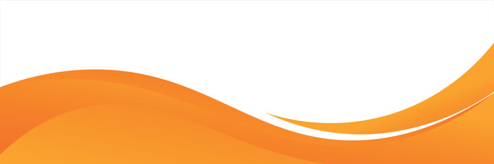 Wall Mural - abstract orange banner background. graphic design banner pattern background template with vector dyn
