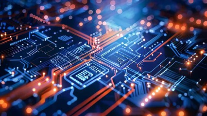 Poster - Generic digital technology background