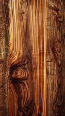 Poster - Polished Wood Showcasing Natural Grain and Superior Quality