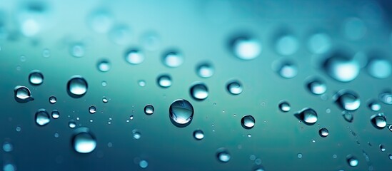 Fototapete - Water drop background. copy space available