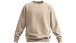 © TY - Long-sleeved trainer sweatshirt in beige for mock-up