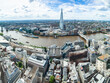 © robertharding - Aerial view of South London including London Bridge, The Shard skyscraper and River Thames, London, England