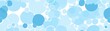 © tohceenilas - Abstract blue bubble background pattern with various sizes and shades. Perfect for design projects, web backgrounds, and creative compositions.