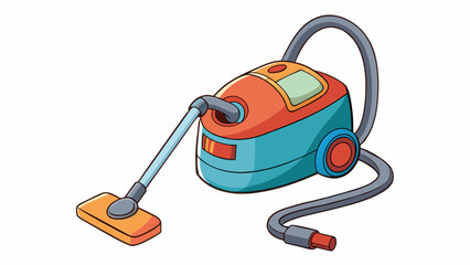 Poster - A switch is a toggle on a vacuum cleaner that allows the user to adjust the suction power. It can be slid up and down to increase or decrease the. Cartoon Vector.
