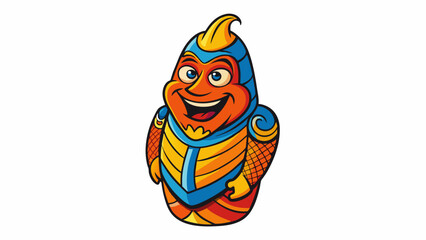 Poster - A tattoo etched onto skin its bold lines and vibrant colors permanently decorating the body and marking a meaningful memory or message.. Cartoon Vector.
