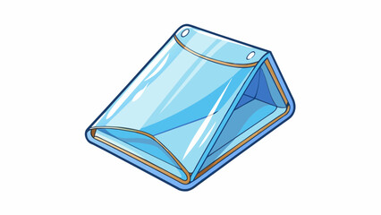 Poster - A thin clear sheet with a sticky backing made of soft pliable plastic. It can be easily molded onto different surfaces and is transparent allowing. Cartoon Vector.