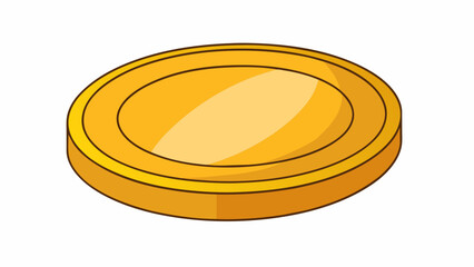Poster - Circle A shape with a round curved edge and no corners resembling a coin or a ring.. Cartoon Vector.