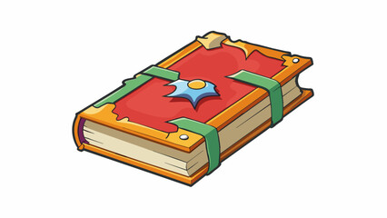 Aufkleber - The books pages were torn and ripped its cover creased and torn in several places. Its once crisp and clean pages were now dirty and wrinkled with. Cartoon Vector.