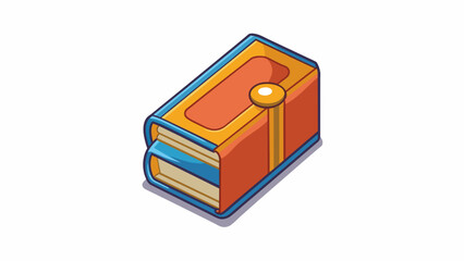 Aufkleber - The books cover was alright nothing too flashy or eyecatching. The title was written in a simple font and there was a small illustration in the corner. Cartoon Vector.