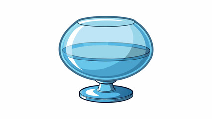 Poster - The main attribute of this object is its smooth and sleek surface. Made of shiny glass it has a rounded shape and is slightly heavy to hold. Its main. Cartoon Vector.