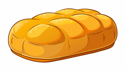 Poster - The outcome was a perfectly goldenbrown baked loaf of bread with a crusty exterior and a soft fluffy interior. It smelled of warm yeast and had a. Cartoon Vector.