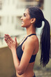 © Katleho Seisa/peopleimages.com - Outdoor, calm and girl with namaste for yoga, wellness and spiritual peace with smile in Colombia. Nature, Indian woman and prayer hands for meditation, exercise and zen energy for mental health