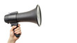 © PNG Kingdom  - Hand holding a loud speaker megaphone