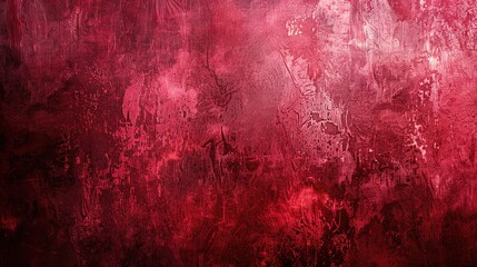Poster - textured background with a soft, velvety look in deep red