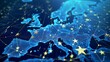 © Aisha - flag, blue, europa, choice, election, star, eu, voting, politic, decision, democracy, government, union, vote, country, european, symbol, 2024, freedom, patriotism, euro, banner, concept, hand, ballot