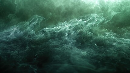 Abstract wave of smoke on dark background. Smoke abstract background