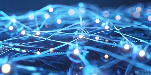 Poster - a bunch of wires that are connected together