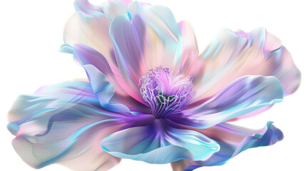 Poster - Iridescent flower