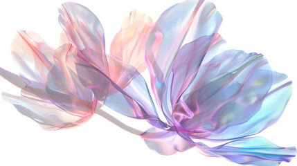 Poster - Iridescent flower