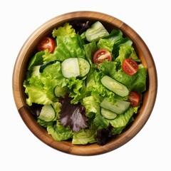 Sticker - fresh salad in a bowl