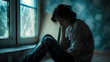 © VicPhoto - Joven adolescente triste y en soledad