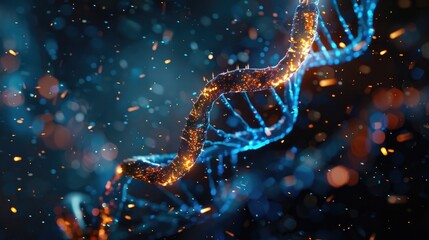 background with dna