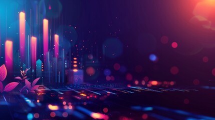 Poster - technology background