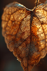 Poster - Close-up of a birthmark shaped like a heart, with detailed skin texture in soft lighting,