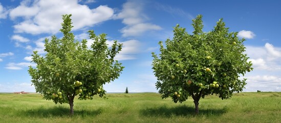 an apple tree that produces lots.