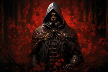 Sticker - a brooding and mysterious assassin, lurking in the shadows and eliminating targets with lethal preci
