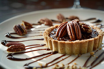 Pecan Tart dessert.