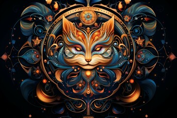 Wall Mural - A skilled and adaptable shape-shifter, assuming different forms to suit various situations. - Generative AI