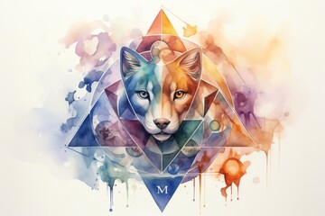 Wall Mural - A skilled and adaptable shape-shifter, assuming different forms to suit various situations. - Generative AI