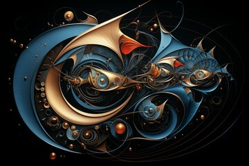 Wall Mural - A skilled and adaptable shape-shifter, assuming different forms to suit various situations. - Generative AI