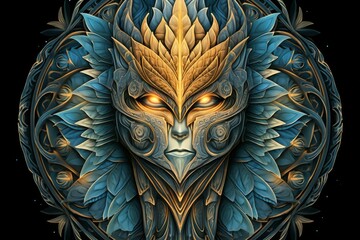 Wall Mural - A virtuous and steadfast paladin, upholding justice and combating evil with unwavering resolve. - Generative AI