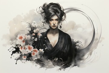 Wall Mural - A virtuous and steadfast paladin, upholding justice and combating evil with unwavering resolve. - Generative AI