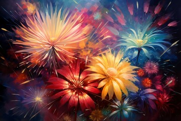 Poster - Fireworks - Generative AI