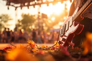 Poster - Outdoor concerts - Generative AI