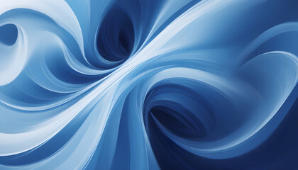 Wall Mural - blue and white abstract background